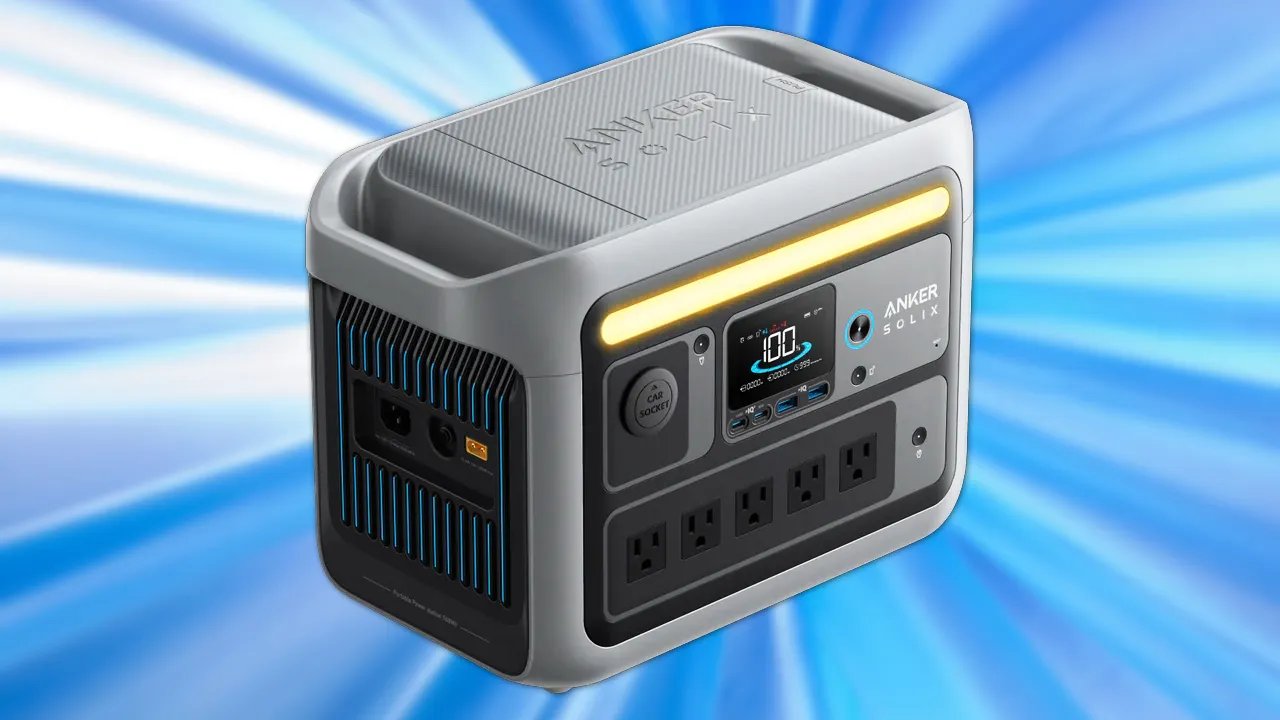 Save 46% Off the Anker SOLIX C800 X 768Wh 1,200W LiFePO4 Power Station