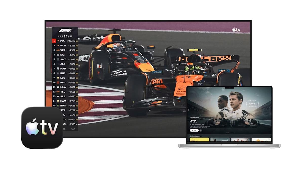 Everything you need to know about streaming F1 on Apple TV
