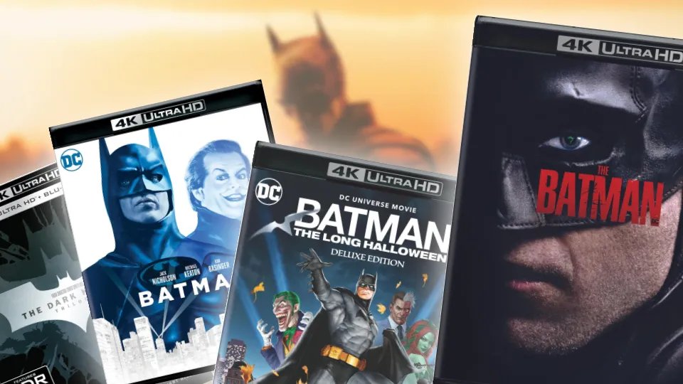 Every Batman 4K Blu-ray Movie and Collection Available Now