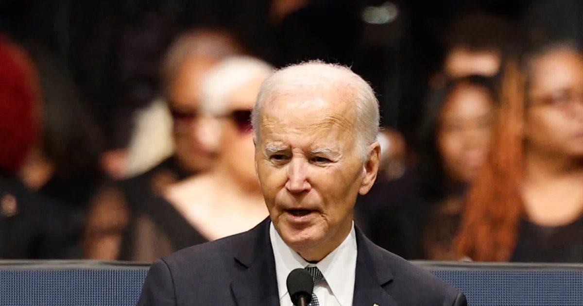 Biden honors Rev. Jesse Jackson at his funeral service