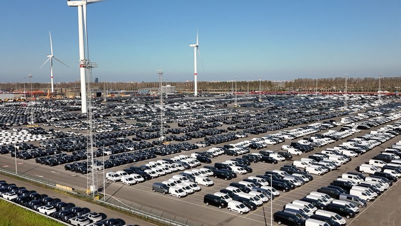 European car sales rise modestly in February, Tesla reverses year-long skid