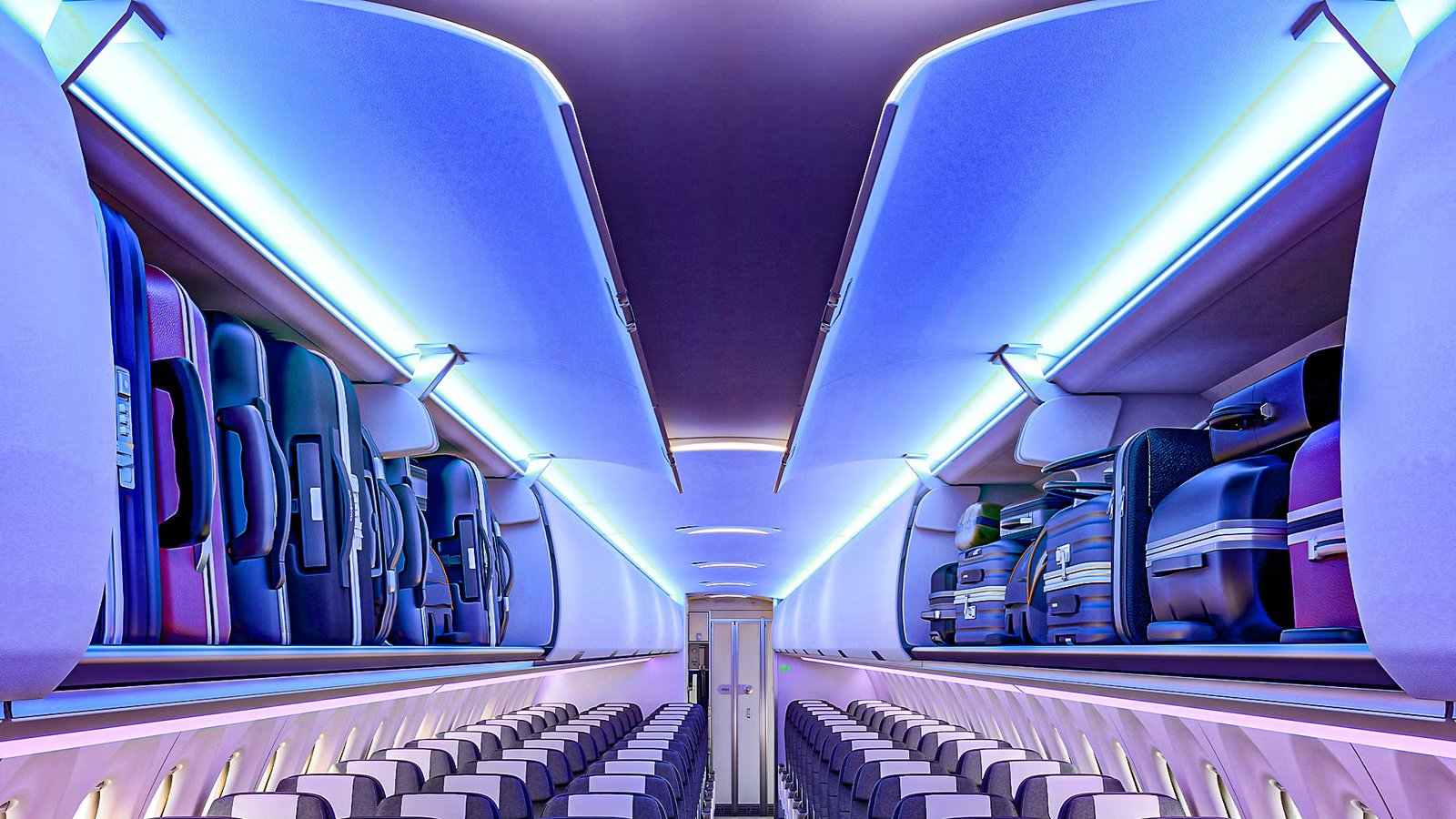 The Airbus A220’s Unique Cabin Design That Balances Space & Efficiency