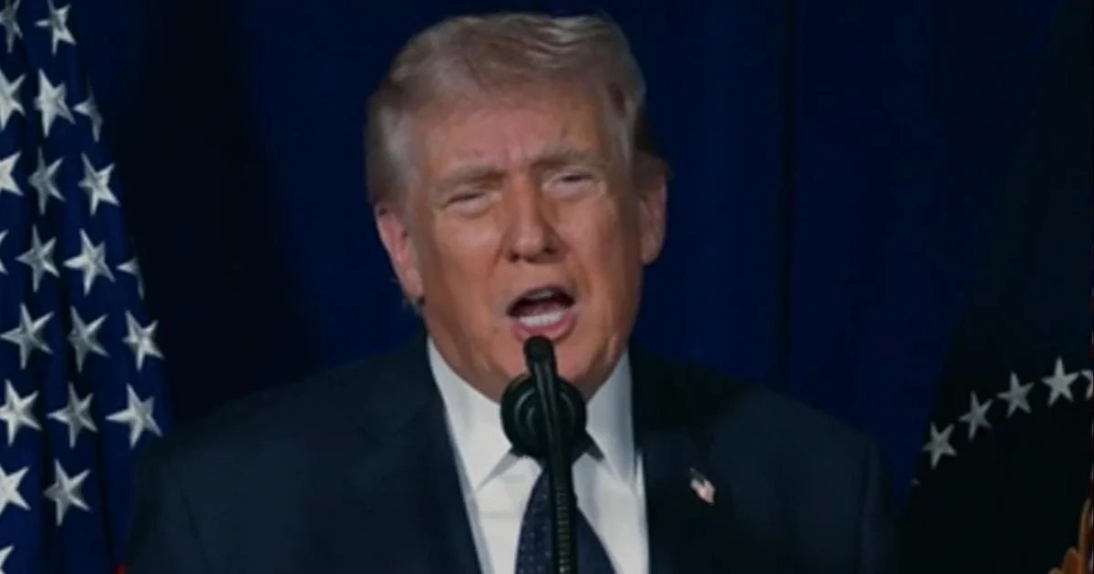 Trump says war with Iran will continue until all "objectives are achieved"