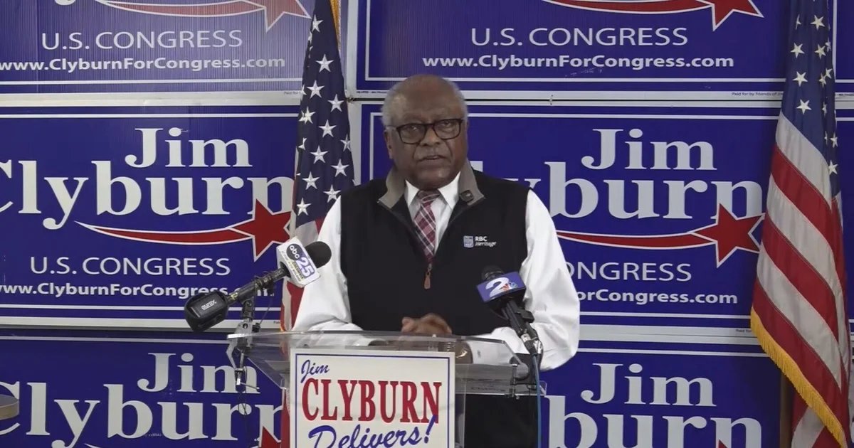 Rep. Jim Clyburn, 85-year-old South Carolina Democrat, running for reelection