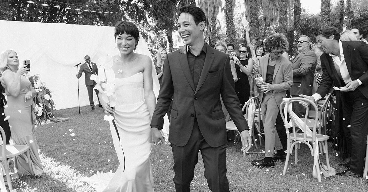 Who What Wear Weddings: Britni Sumida and Sean Malto