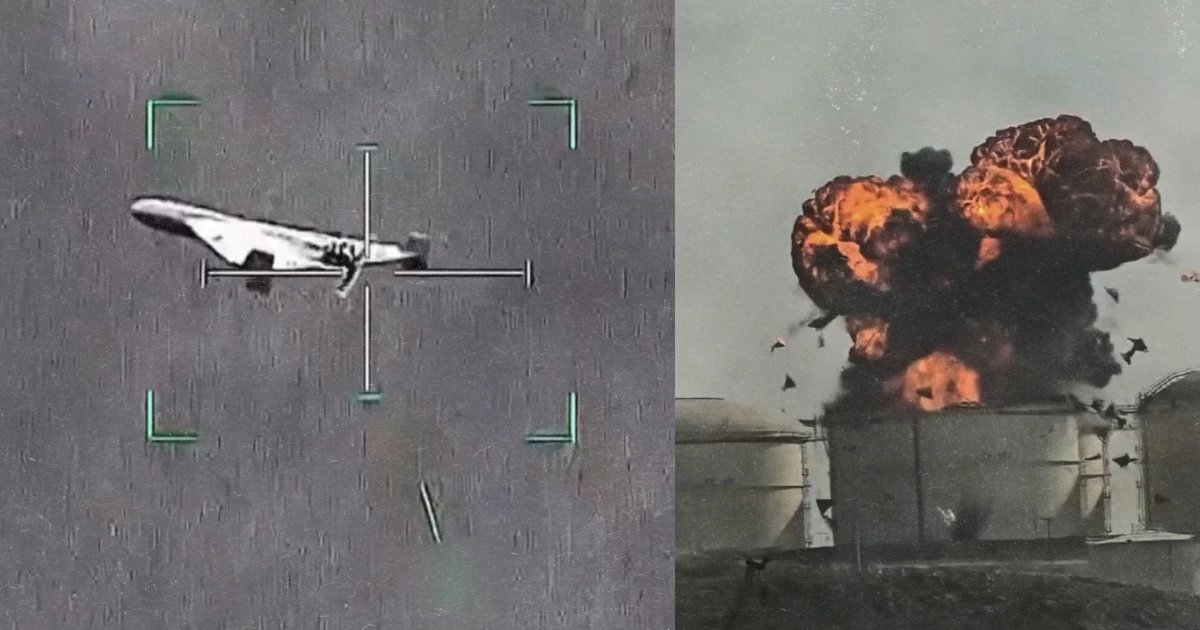 Videos show Iran’s drone army puncturing U.S. and allied defenses