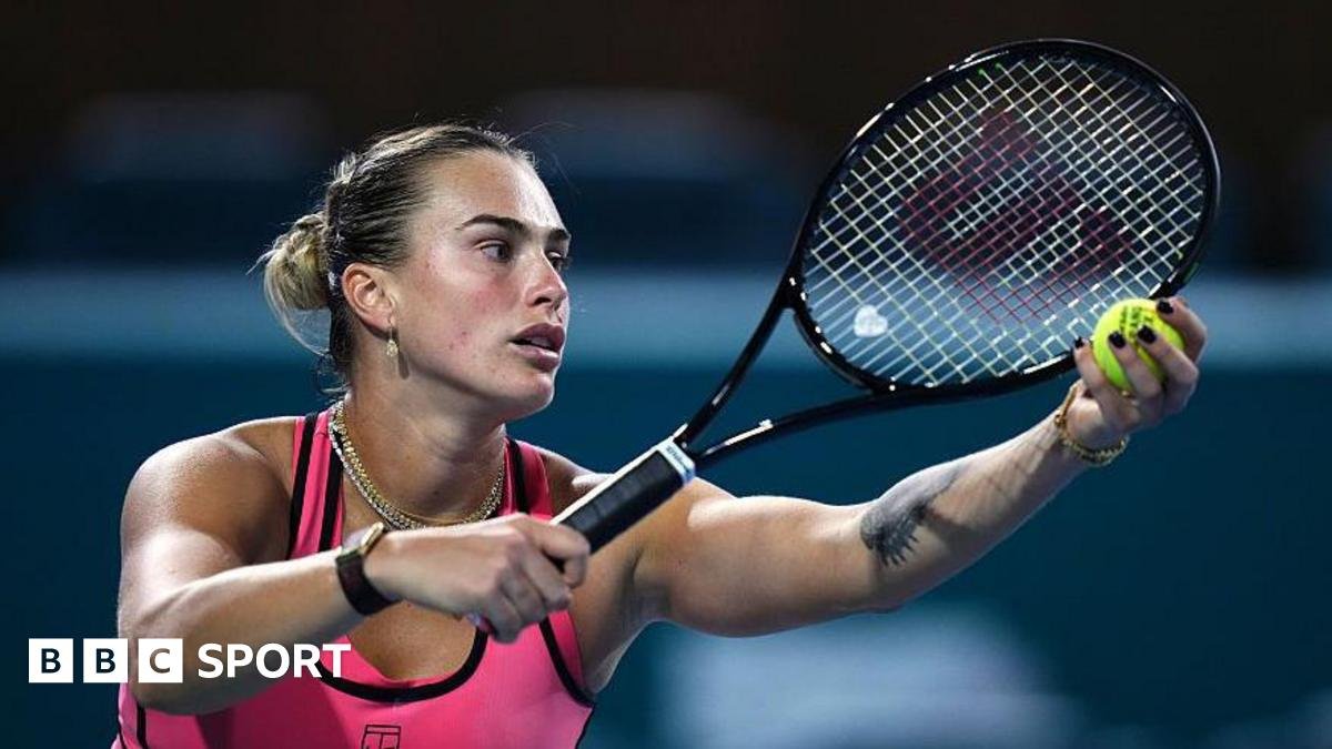Miami Open: Aryna Sabalenka beats Caty McNally to reach last 16