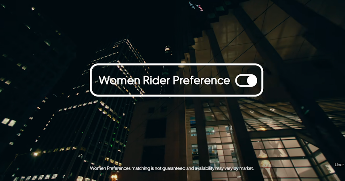 Uber expands its program that helps pair women riders and drivers