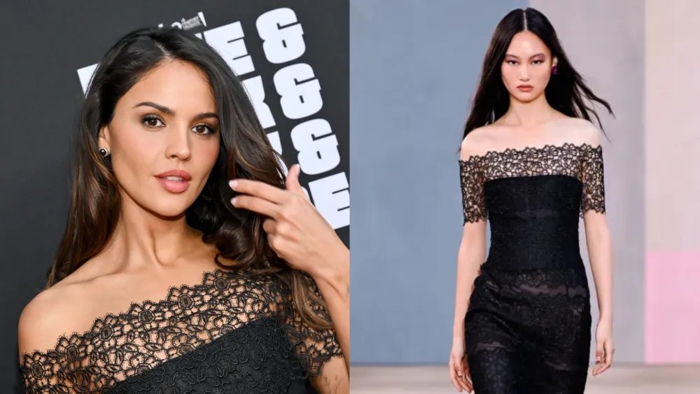 Eiza Gonzalez Wears Carolina Herrera for ‘Mike & Nick & Nick & Alice’