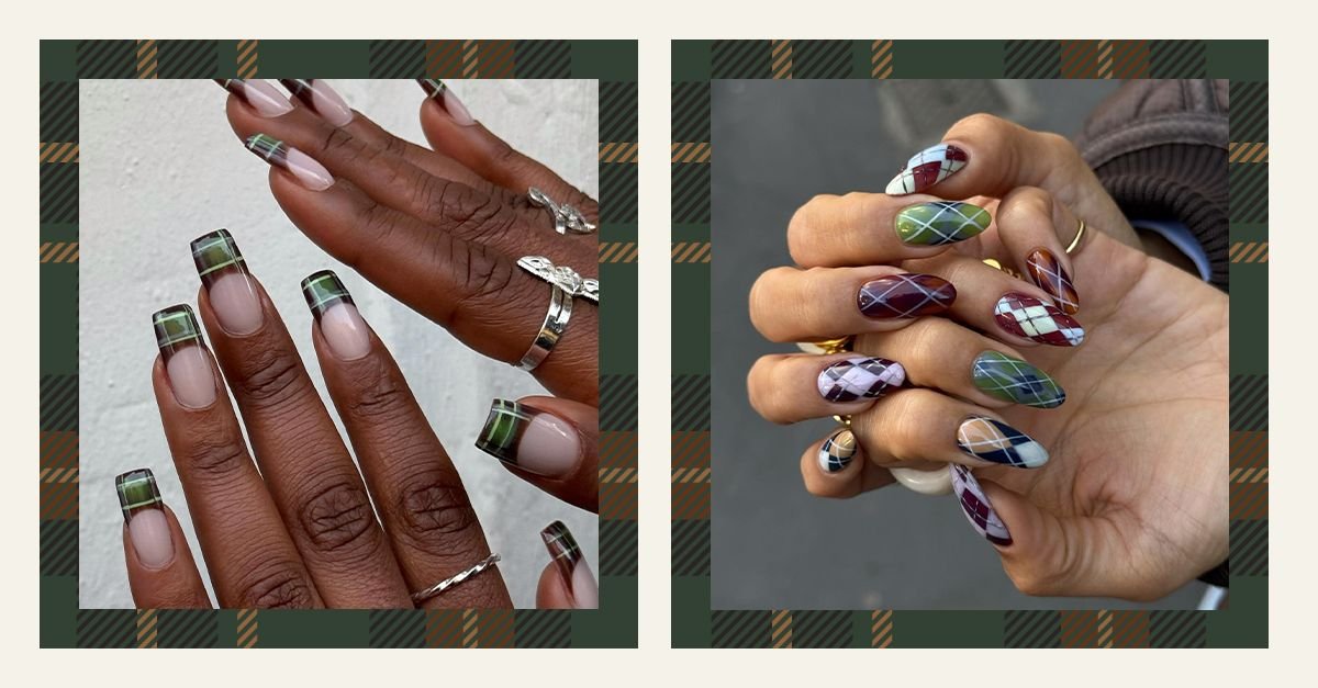 Plaid Nails are Trending—8 Cool Styles to Try Right Now