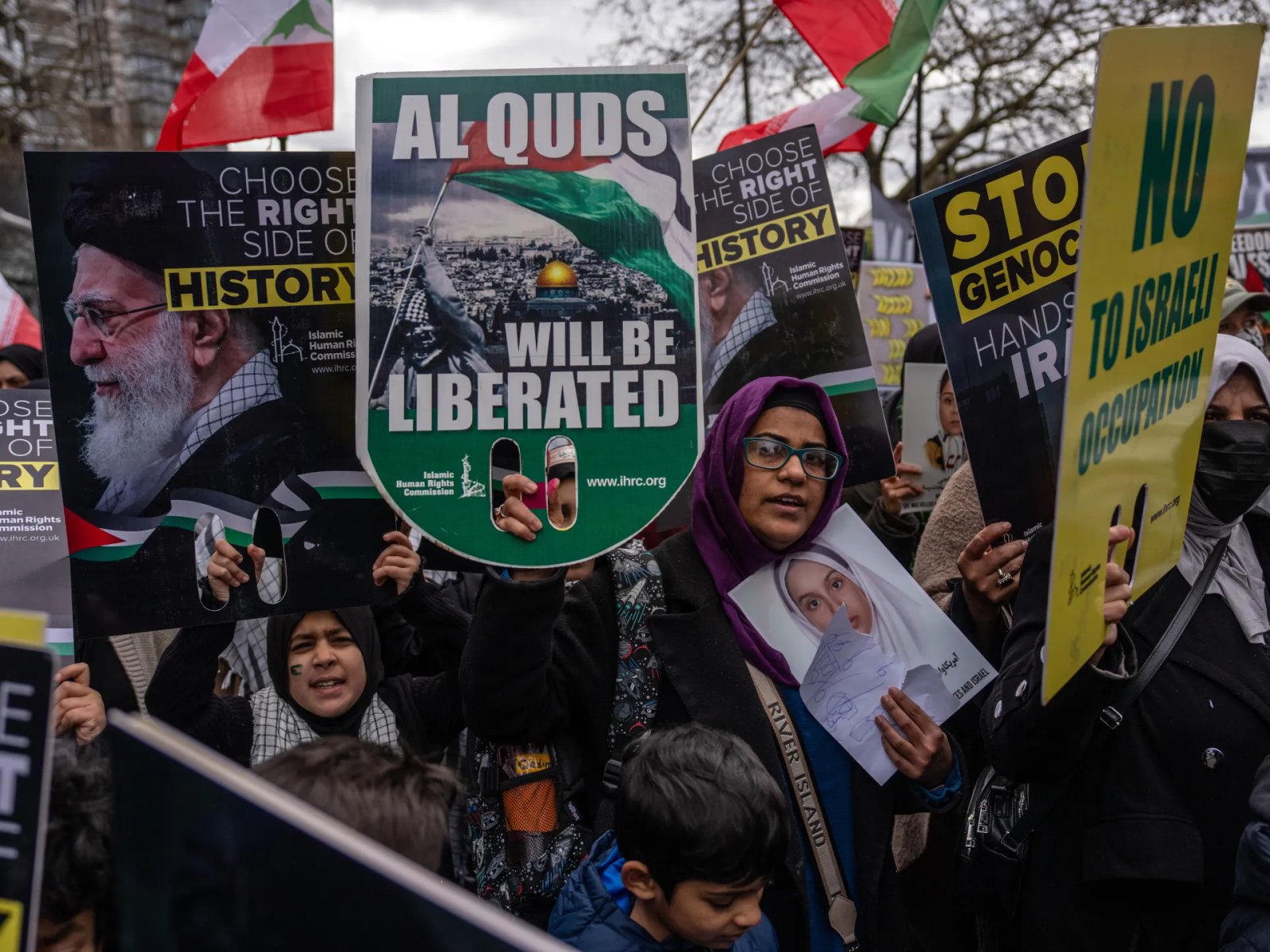A dozen arrests as hundreds attend Al-Quds Day rally in London | Israel-Palestine conflict News
