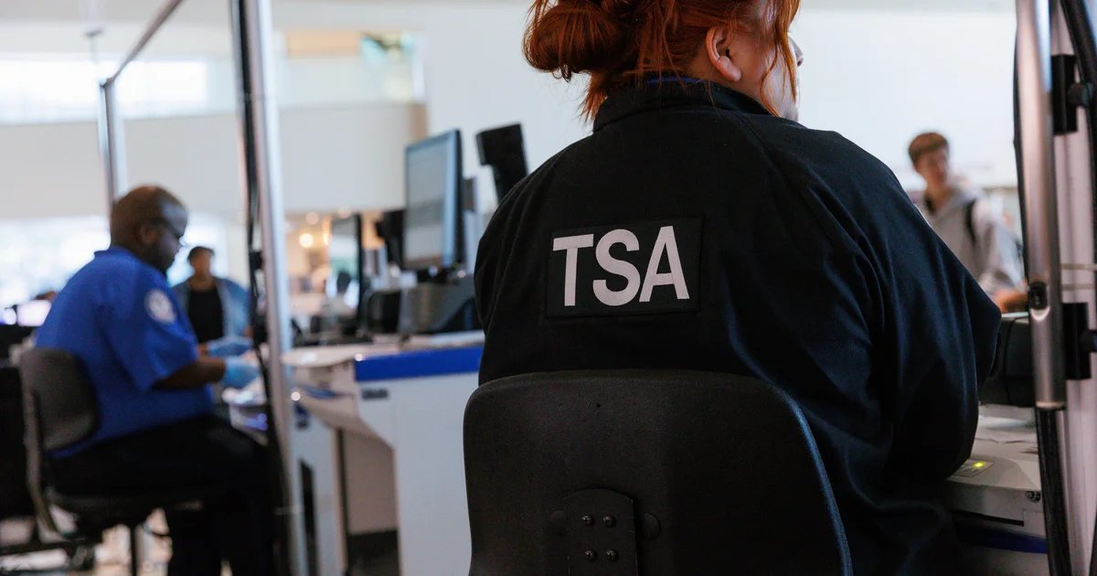 How soon will airport security lines return to normal after TSA officers get paid?