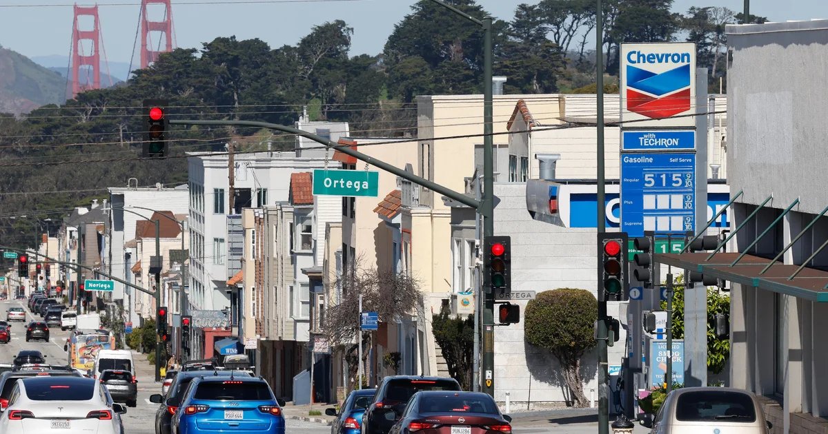 Gas prices surge as oil tops $100 a barrel. Here’s how much Americans are paying.