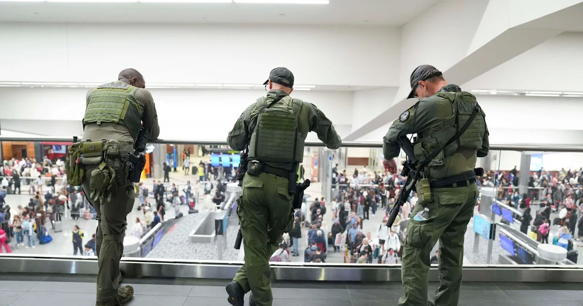 ICE agents deployed to some U.S. airports as TSA lines stretch for hours