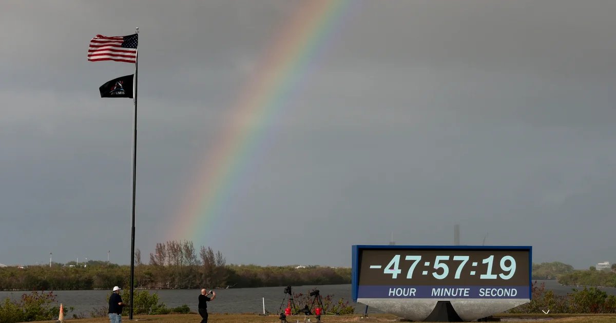 Countdown underway for long-awaited Artemis II moon mission