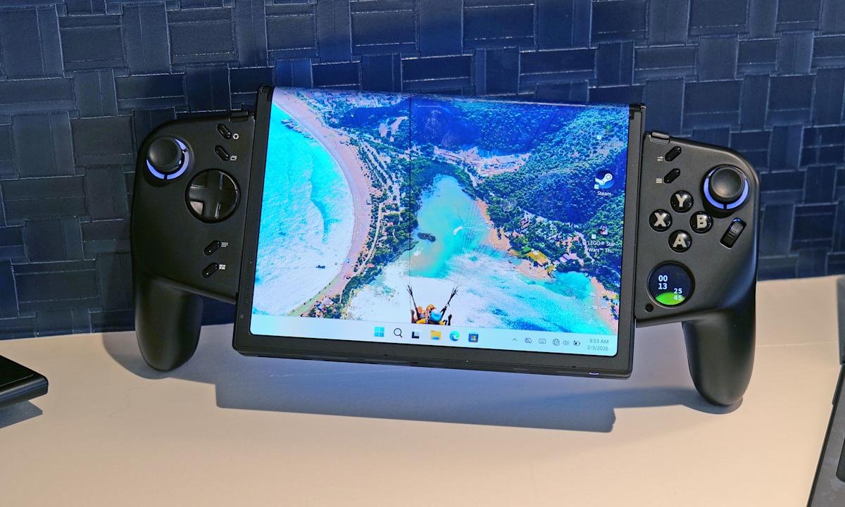 The Lenovo Legion Go Fold gaming handheld concept looks awkward but its versatility is endless
