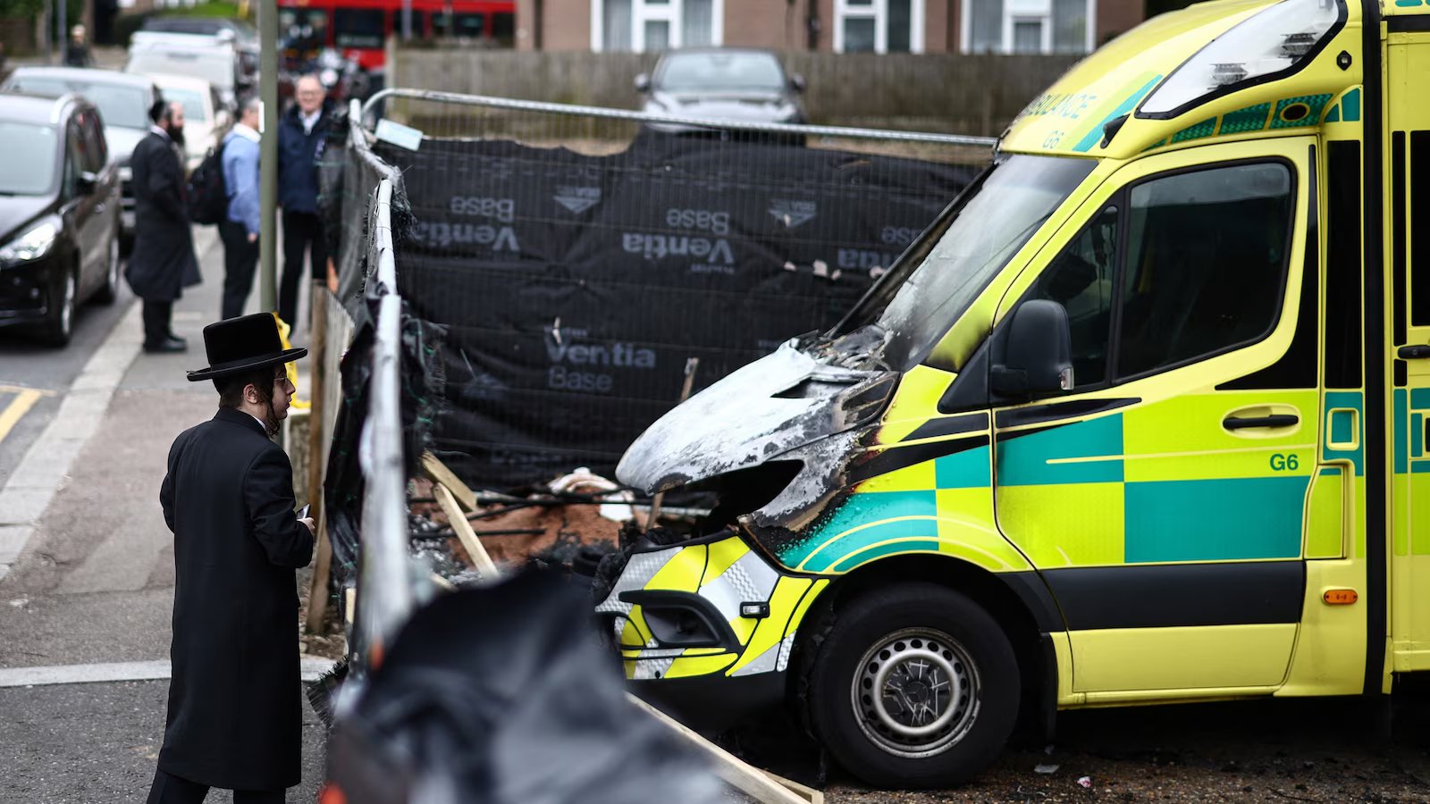 2 arrested in connection with London arson attack on Jewish charity’s ambulances, police say