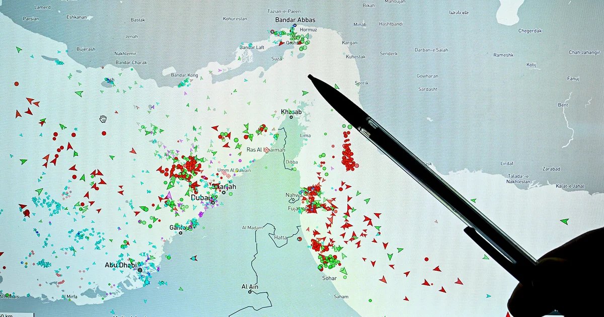 The logistics of a potential U.S. military plan to open the Strait of Hormuz