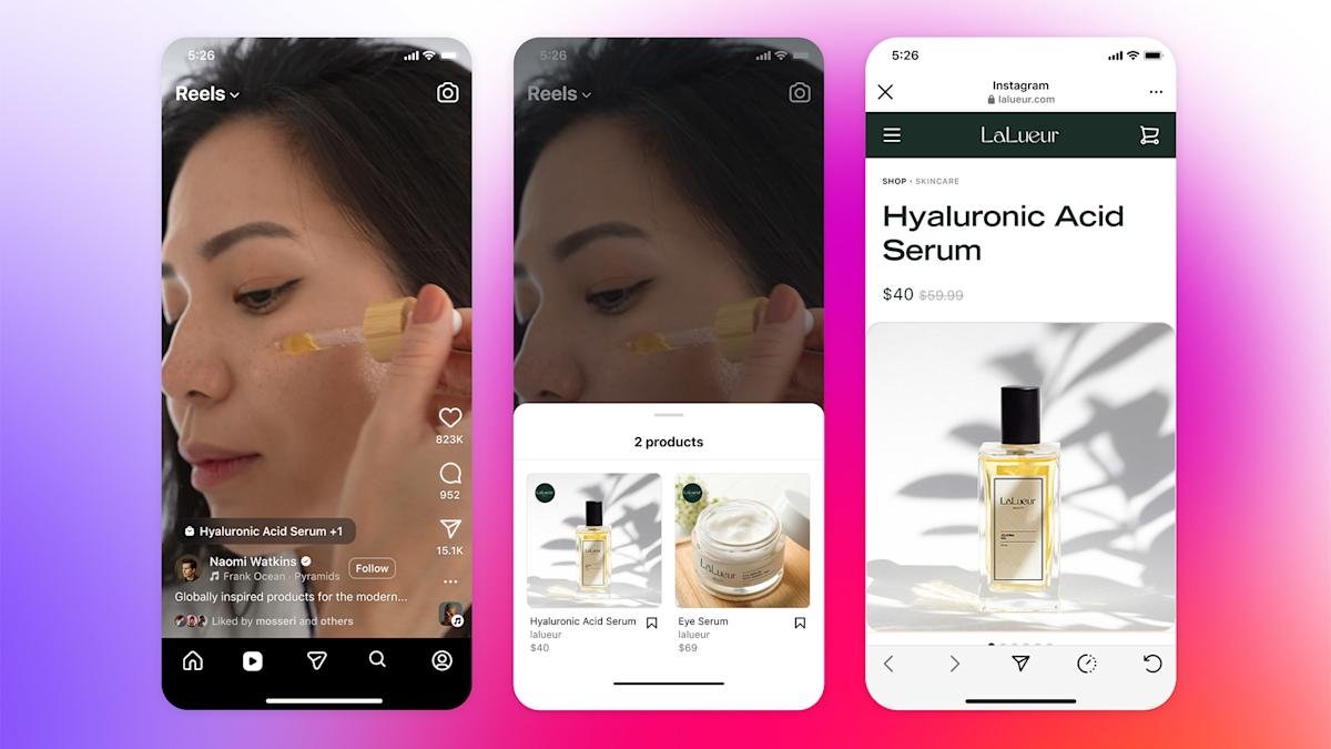 Meta is letting creators fill their Reels with shopping links