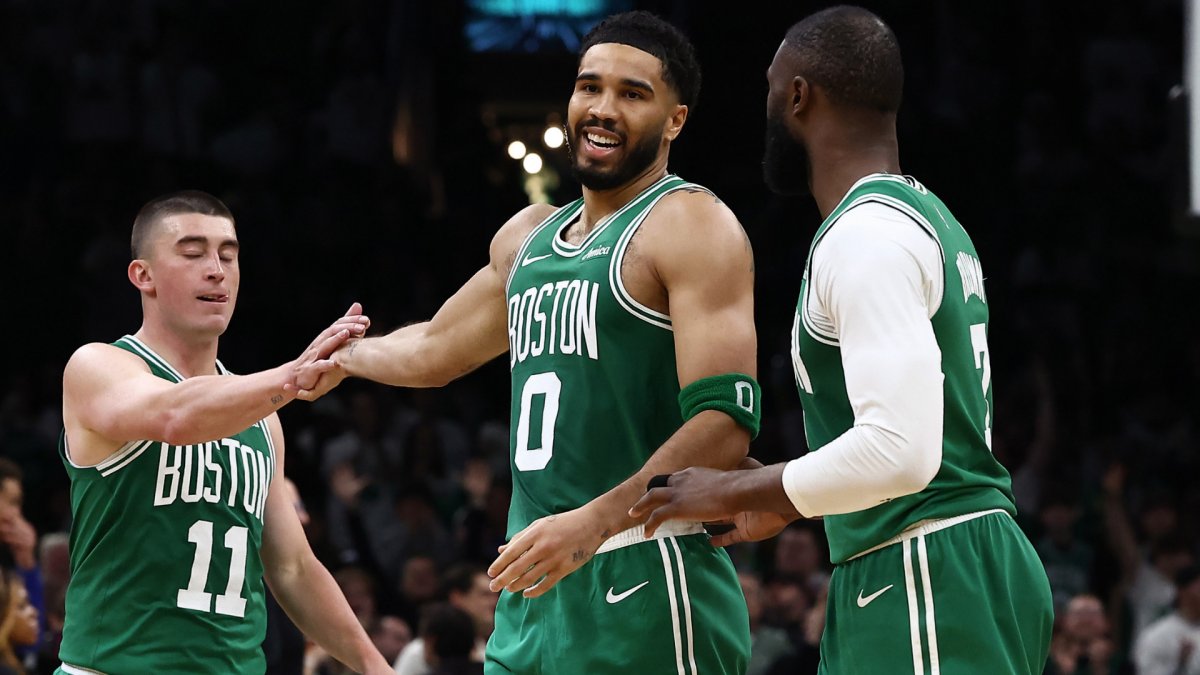 Celtics star Jayson Tatum nearly posts triple-double in a remarkable return from Achilles injury