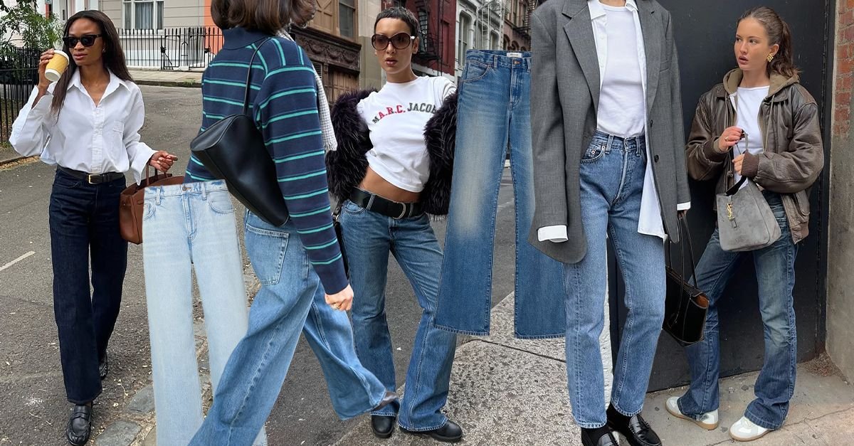9 Chic Outfits to Style With Straight-Leg, Wide-Leg, and Bootcut Jeans