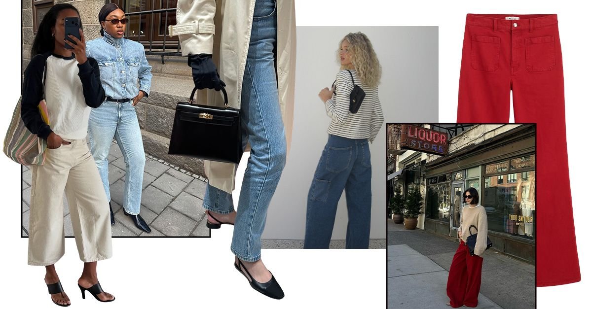 6 Spring 2026 Denim Trends That All Fashion People Are Wearing