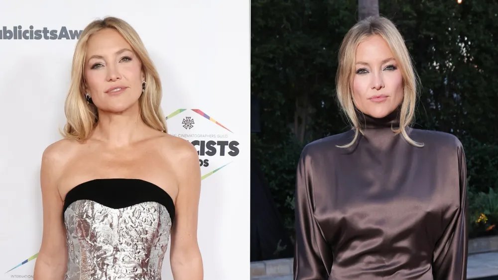 Kate Hudson Goes Light to Dark at Two Pre-Oscars Parties