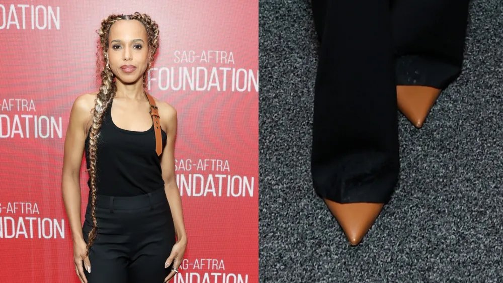 Kerry Washington Walks in Camel Heels for ‘Imperfect Women’ NYC Event