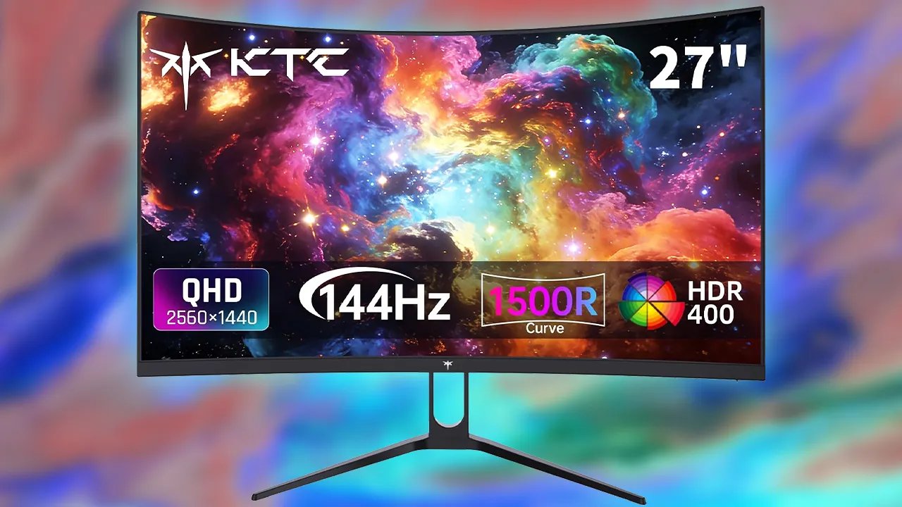 The 27″ KTC QHD 144Hz Gaming Monitor Drops to $83 During the Amazon Spring Sale