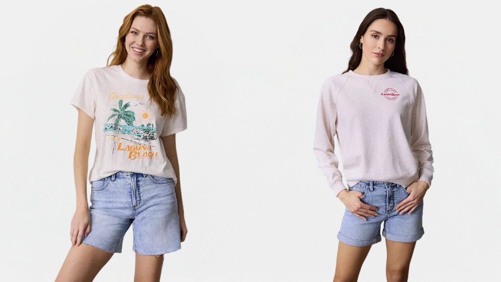 Lauren Conrad ‘Laguna Beach’ Sweatshirt, T-Shirt at Kohl’s: Buy Online