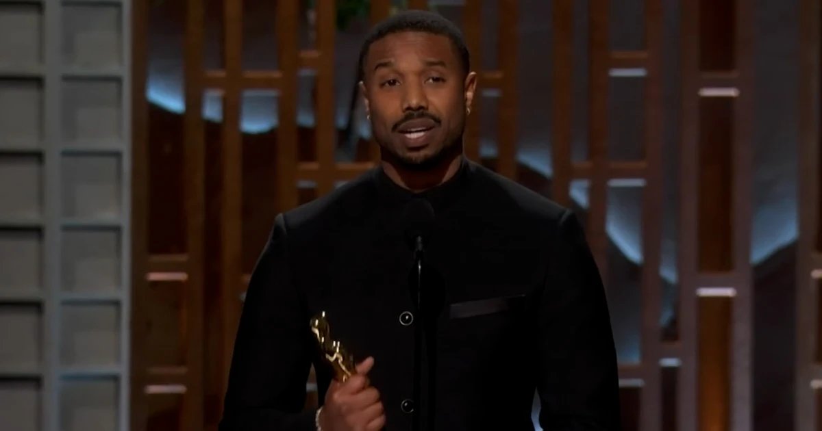 Michael B. Jordan wins best actor for ‘Sinners’