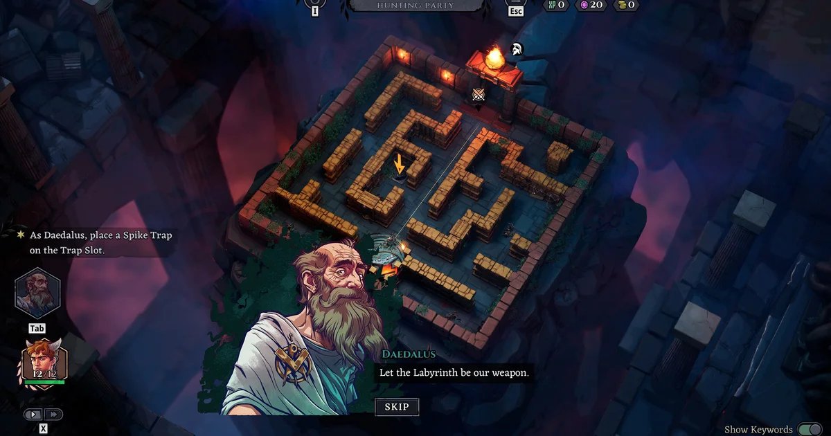 ‘The teenagers have it coming’ I tell myself as I set another spike trap in this Greek myth-infused tower defense game