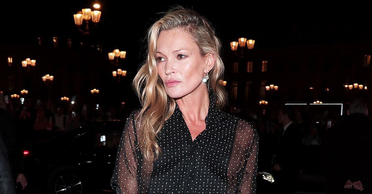 Kate Moss Wore 2026’s Most Surprising Color Trend in Paris