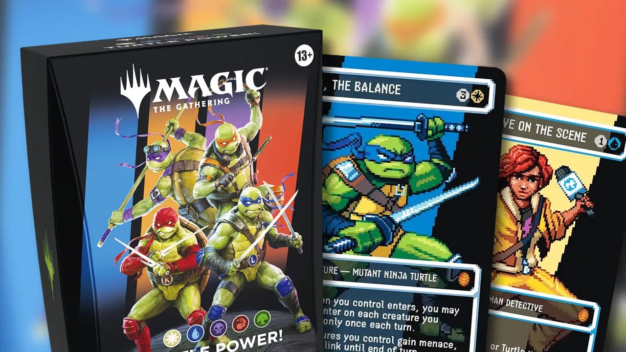 Turtle Power Commander Deck Preorders Are Heavily Discounted, and It’s Out This Week