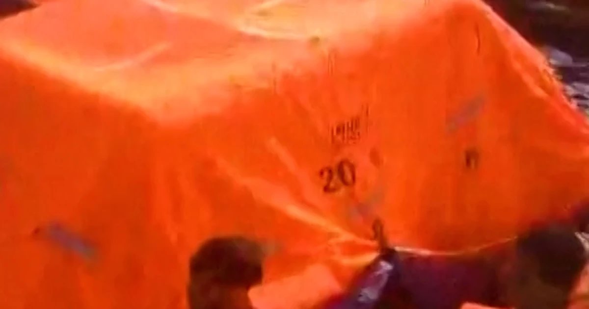 Sri Lankan navy video shows rescue of Iranian sailors