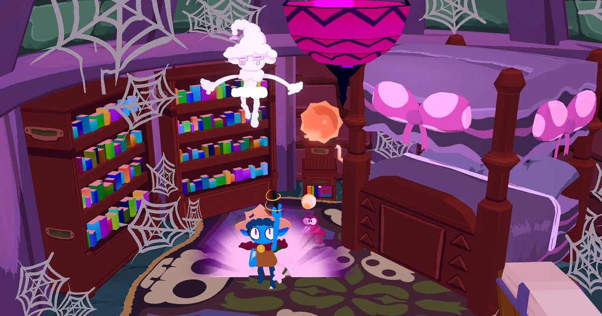 Combine 40 runes into your own, extremely broken spells in Paper Mario-style RPG Rhell, out now on PC