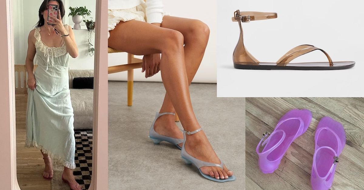 Gap’s $40 Jelly Sandals Alt Is as Chic as Chloé’s $600 Pair