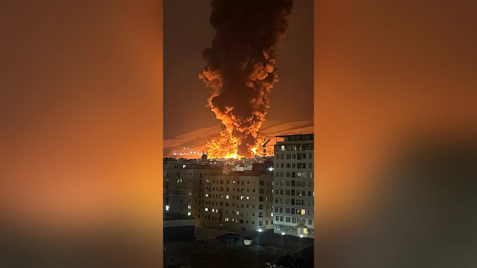 Huge fire rages at Tehran oil depot after Israeli attack | Israel-Iran conflict