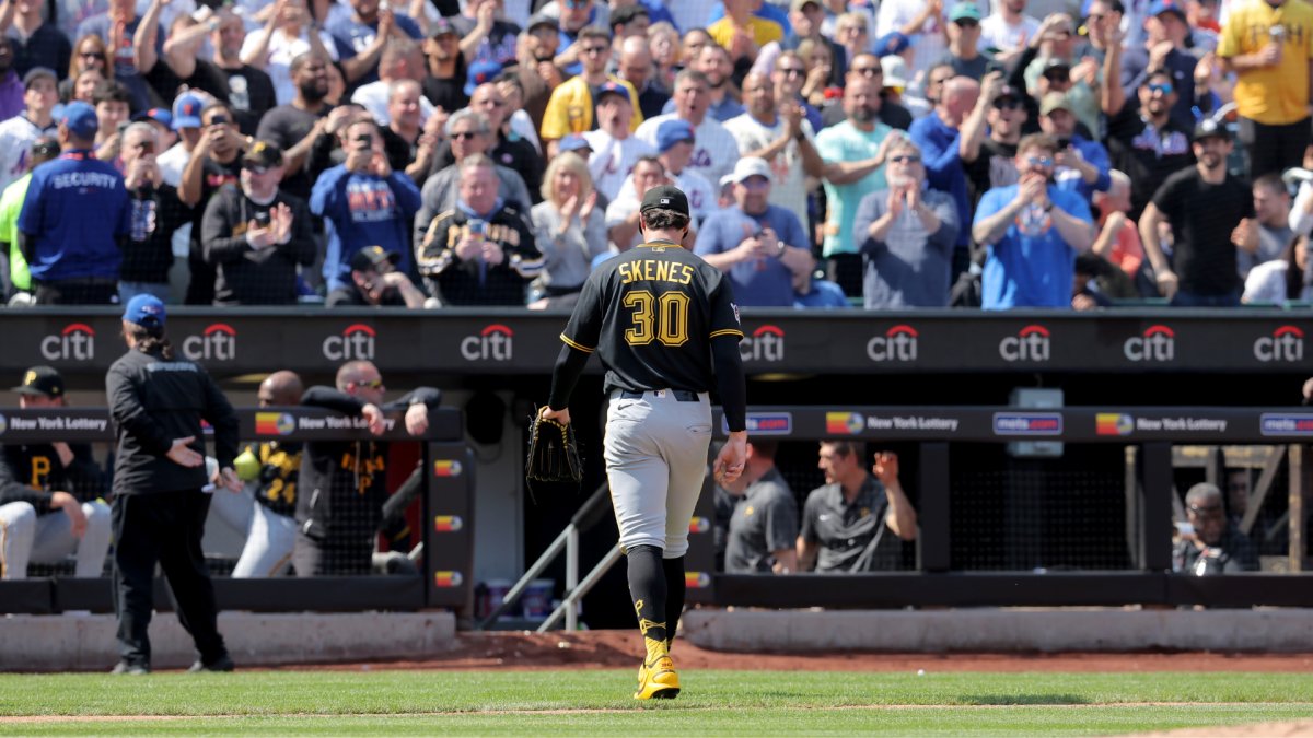 Pirates ace Paul Skenes shelled in ‘frustrating’ Opening Day start against the Mets