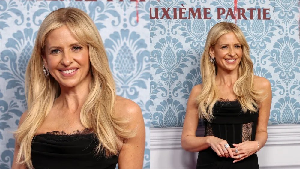 Sarah Michelle Gellar Does Dark Glamour in Temraza