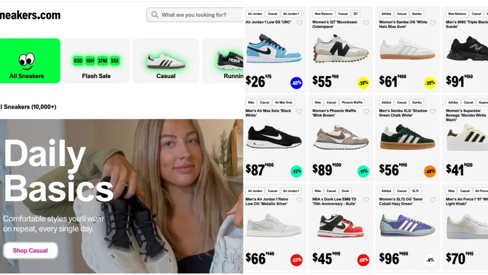 GOAT Group Launches Discount Store Sneakers.com for Everyday Shoppers