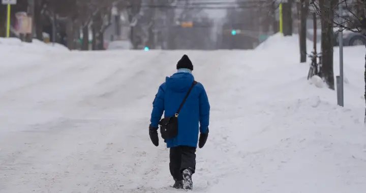 Parts of Nova Scotia, Quebec get early spring blast of snow