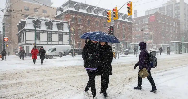 Winter’s grip continues across much of Canada; forecasts call for snow, freezing rain