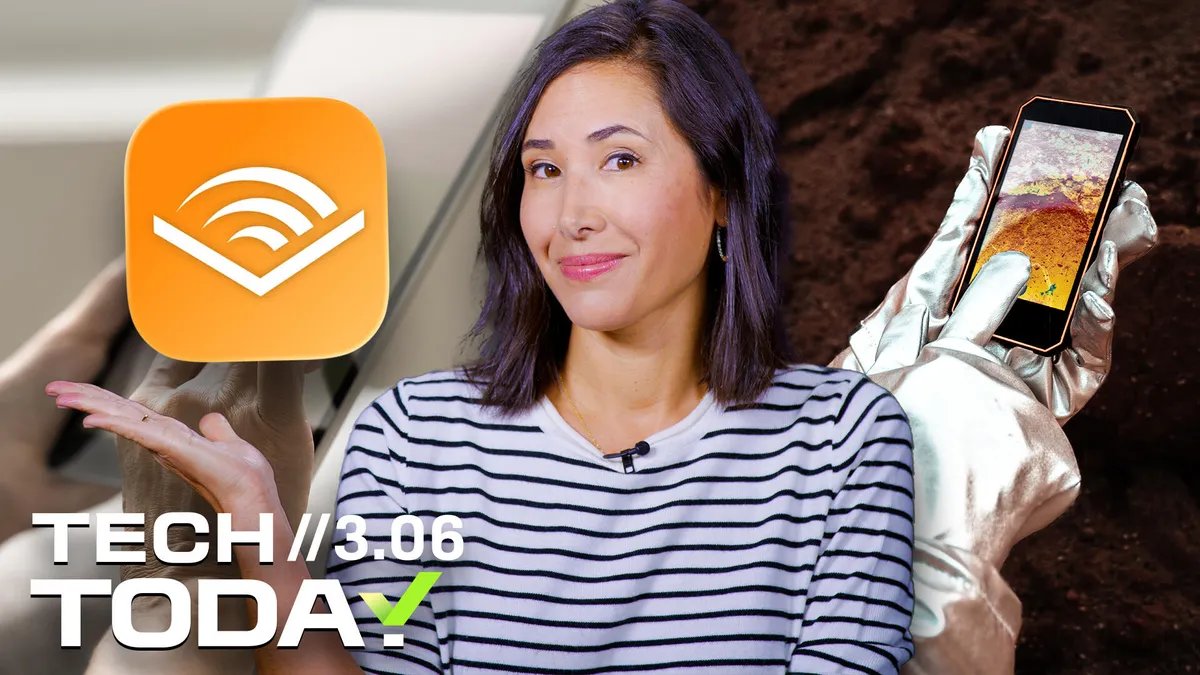 New Audible Feature, Smartphones in Space and More | Tech Today