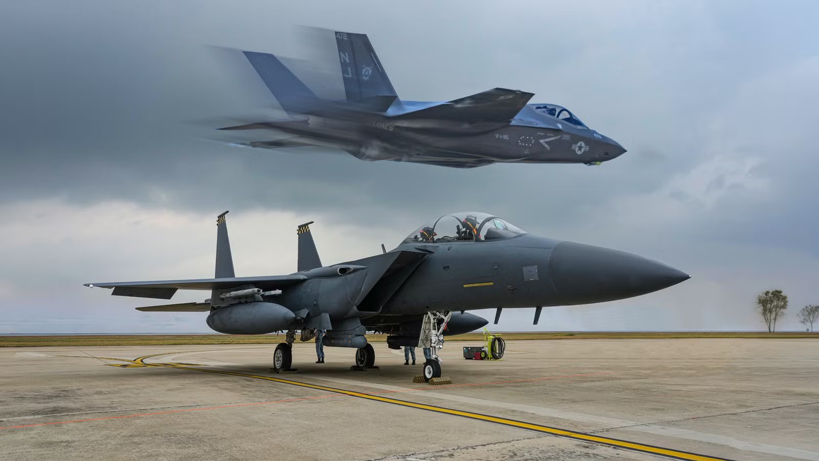 The Striking Differences Pilots Notice Between The F-15 Eagle & The F-35 Lightning II