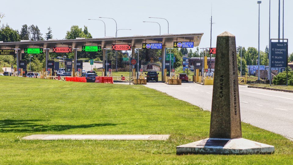 B.C. travel across U.S. border declines for 13th straight month