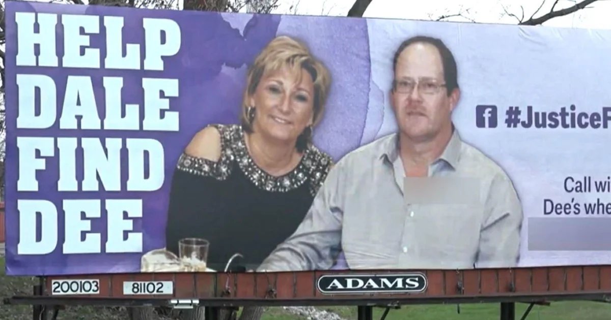 Billboard trolls missing Michigan woman Dee Warner’s husband, suspected of her murder