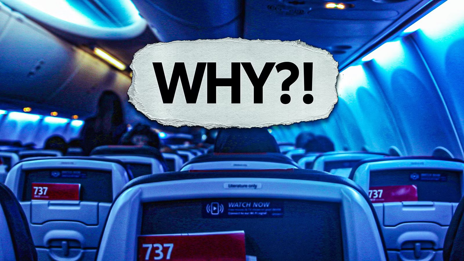 Why Do Airlines Turn Off The Cabin Lights During Takeoff And Landing?