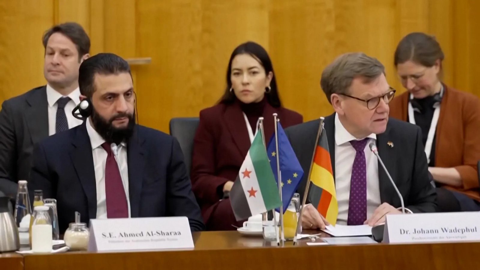 Germany’s FM tells President al-Sharaa ‘We stand with Syria’ | Syria’s War