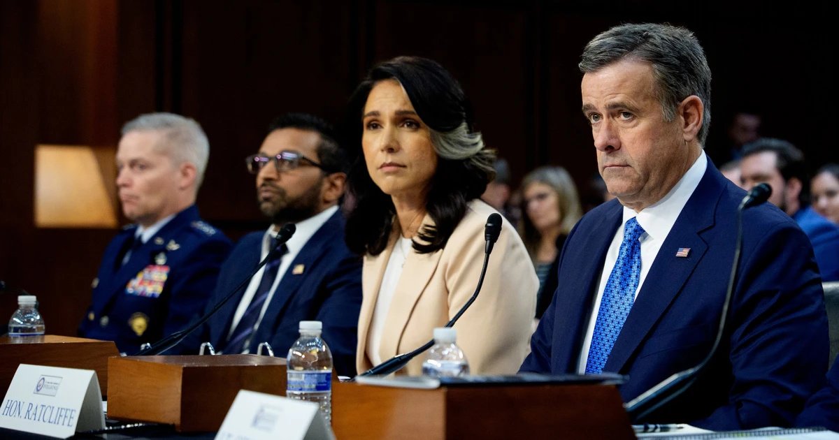 Senate holds worldwide threats hearing with Gabbard, Patel and Ratcliffe
